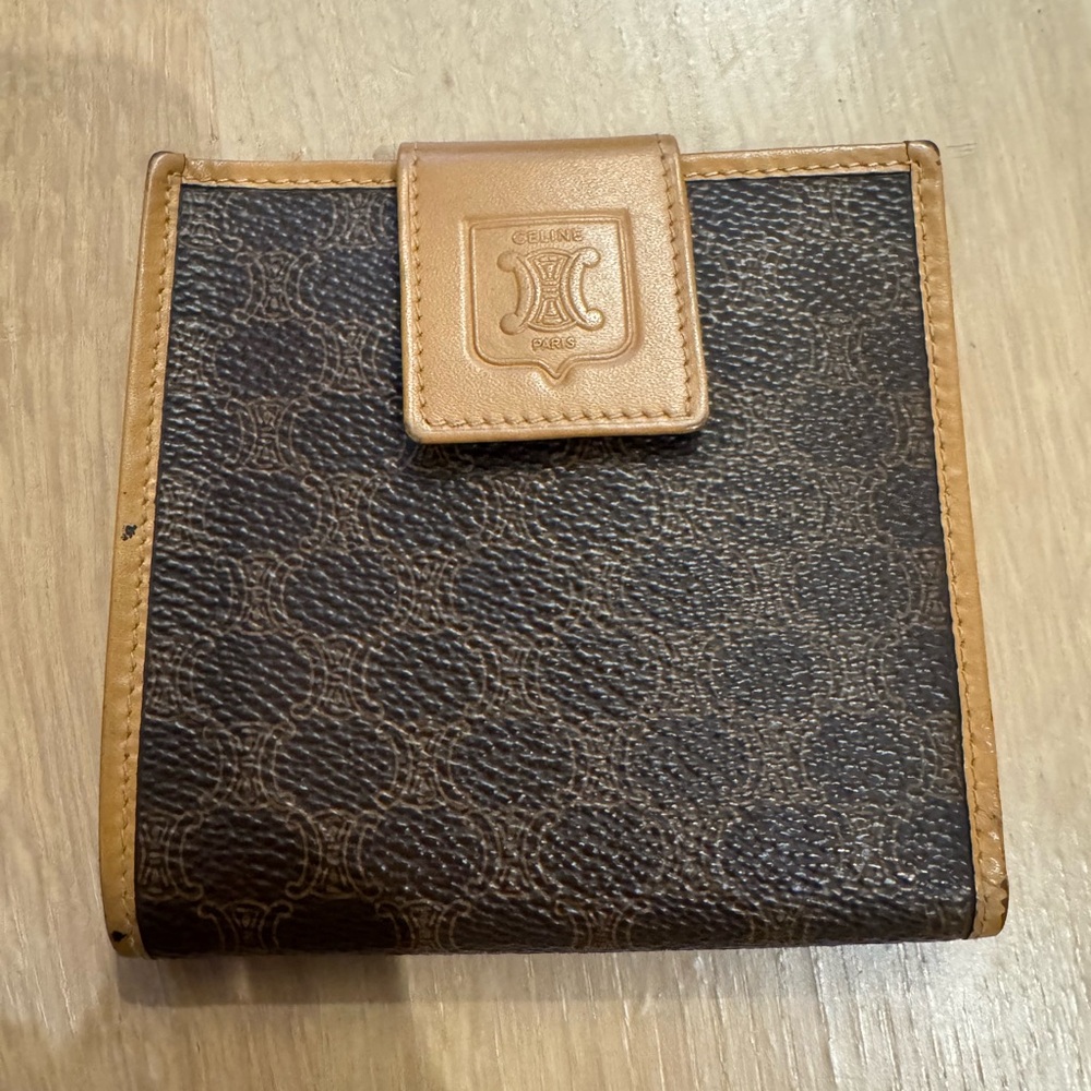 Celine Macadam Bifold Monogram Wallet